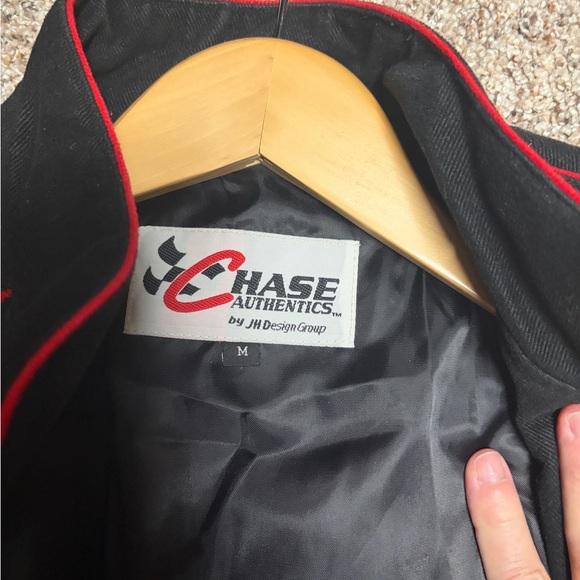Chase Authentics Black Budweiser Racing Bomber Jacket - Picture 2 of 4
